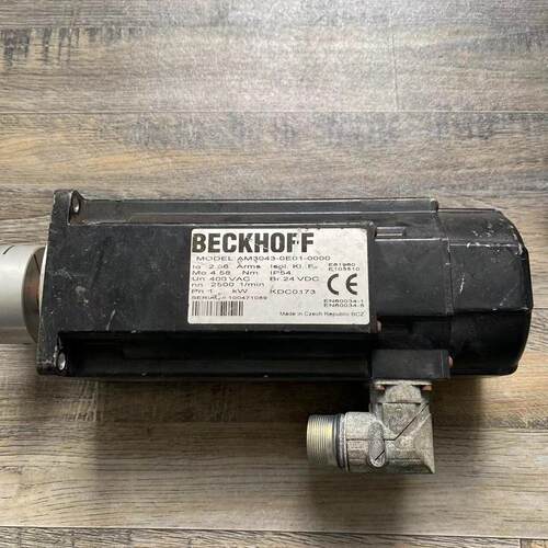 AM3043-0E01-0000 BECKHOFF倍福伺服电机 工控自动化马达议价维修