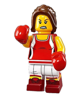 【MB】乐高 Lego 71013 第16季人仔抽抽乐  #8 女拳击手 原封现货