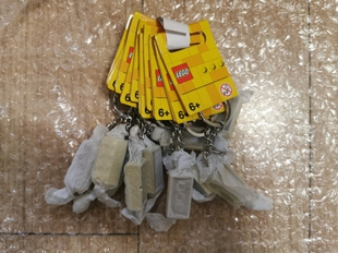 LEGO乐高钥匙扣达斯维达白兵钢铁侠热狗人索尼克