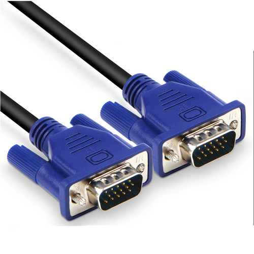 VGA3+6高清线 D-sub视频线 电脑主机显示器屏连接线 投影仪视频线