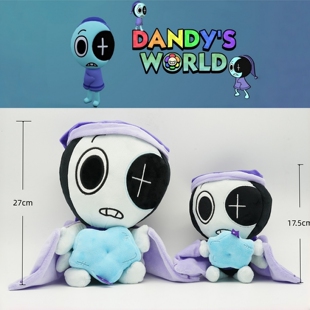 跨境新品Dandy's World Scraps丹迪的世界毛绒玩具玩抱星星丹迪