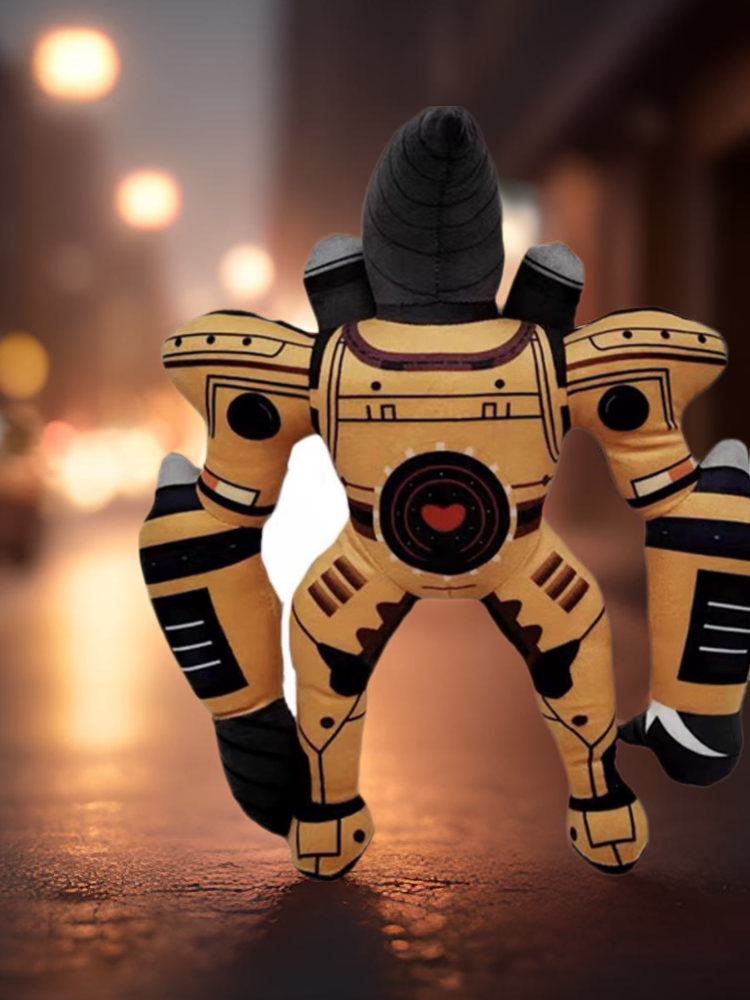 화장실 남자 대 감시 남자 카메라 남자 인형 플러시 장난감 스푸핑 인형 어린이 휴일 선물 세트