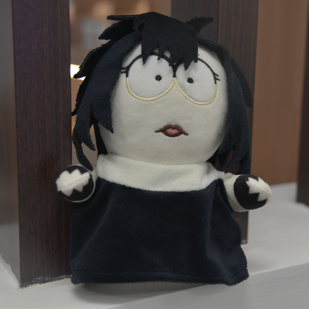 南方公园真理之杖south park 哥特小孩毛绒公仔gothic kid摆件