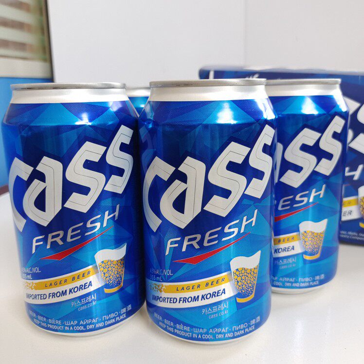 进口凯狮啤酒355ml*3瓶韩国海特芒果味啤酒 冰镇清凉一夏水果啤酒