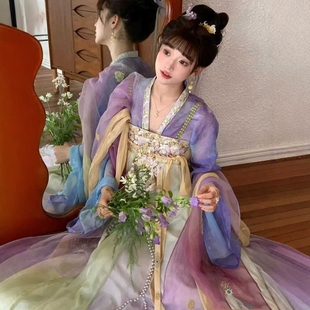 齊胸襦裙唐制漢服女裝 朱雀記小豆蔻兒 尋香三千 成都博物館聯(lián)名