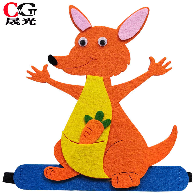 袋鼠头饰卡通动物帽子考拉头套面具幼儿园表演道具演出装扮运动会