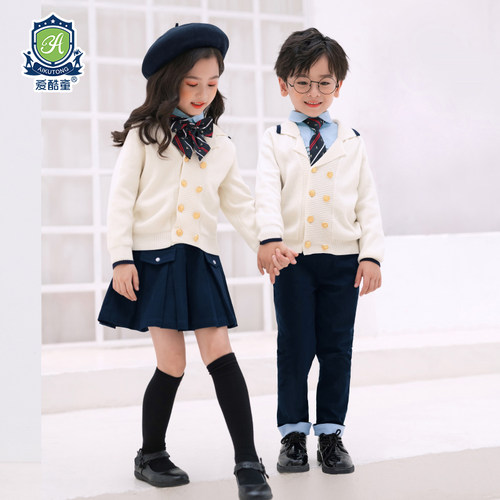 爱酷童纯棉班服礼服演出服英伦风