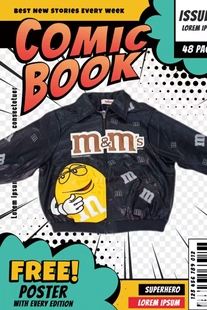 cattle赵大牛 2025新款美式童趣刺绣卡通m豆皮衣夹克外套