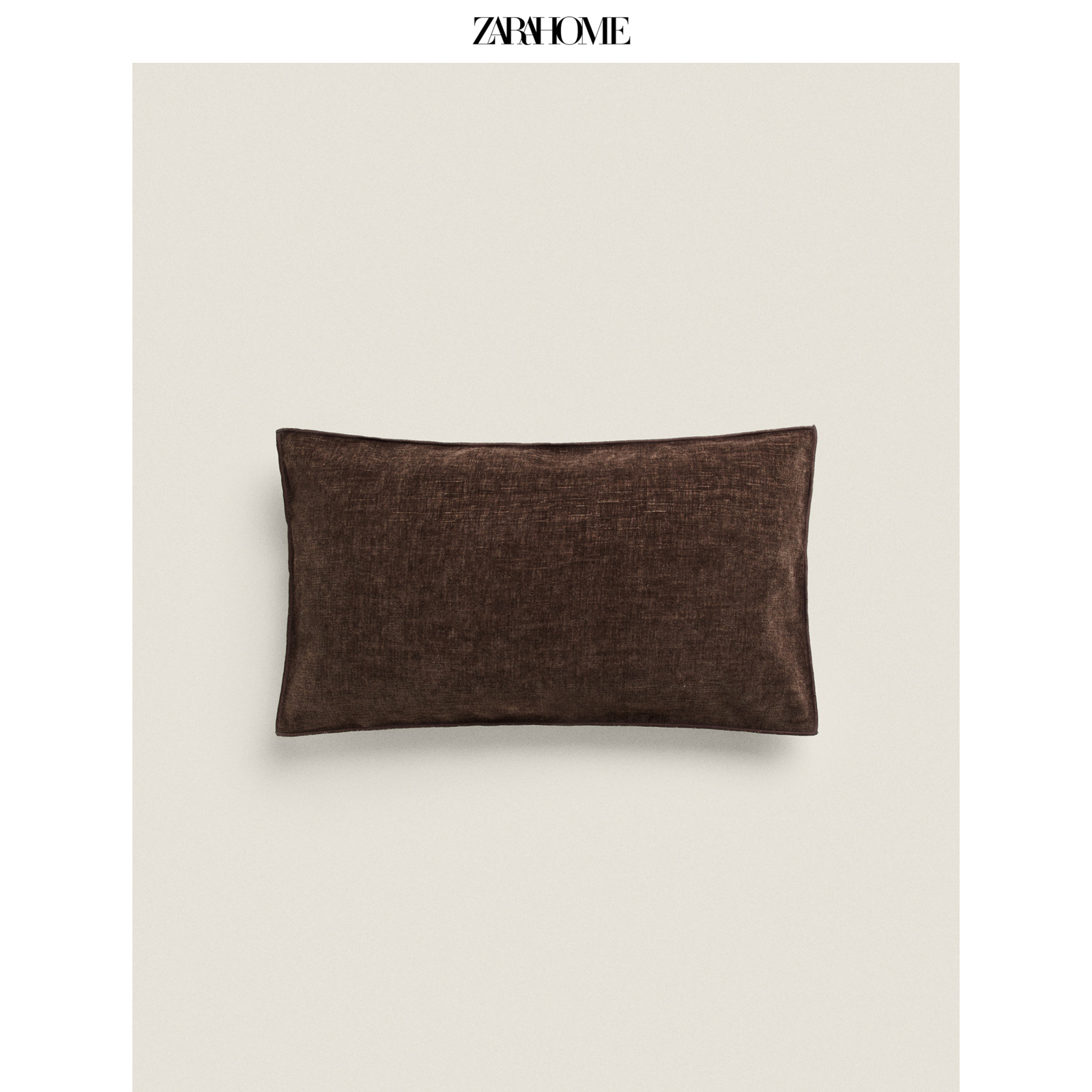 Zara Home 素色雪尼尔客厅沙发靠垫套抱枕套不含芯 4331300