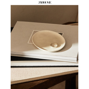 素色椭圆形客厅玄关钥匙首饰陶瓷托盘 Zara Home 欧式 46157040712