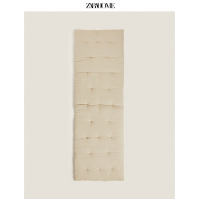 Zara Home 简约素色家用沙发织物亚麻罩子软垫坐垫 43315009737