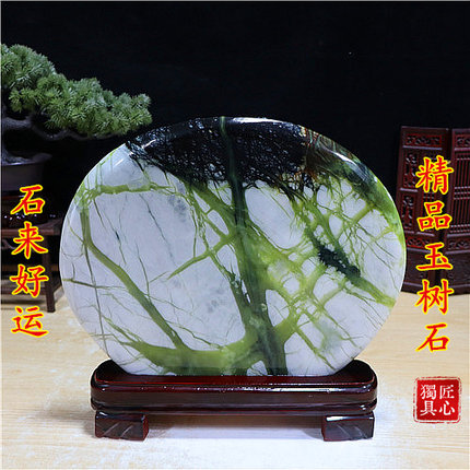 精品玉树石  岫玉原石 自然石 天然纹理  石头，玉石摆件天然纹理