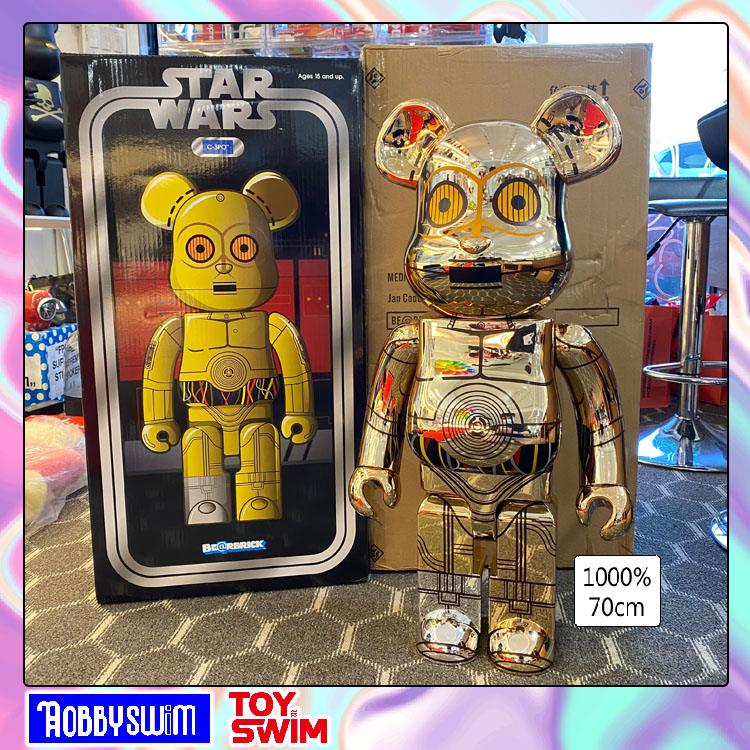 BE@RBRICK1000%星球大战金电镀