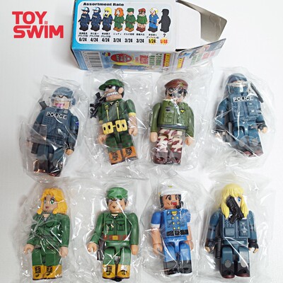 kubrick 积木人 乌龙警察院 派出所 2代盲盒确认款 两津勘吉