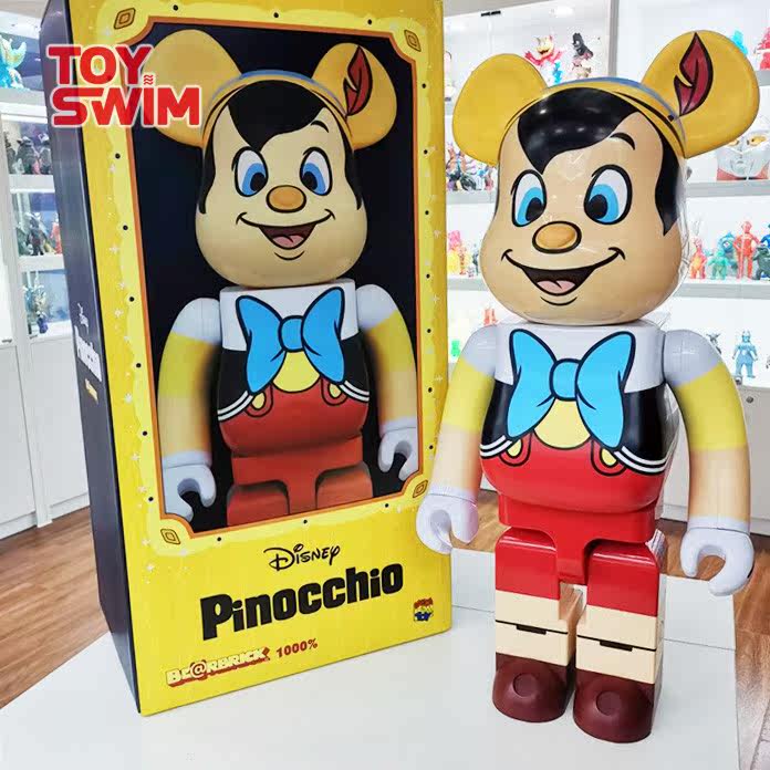 匹诺曹 Bearbrick匹诺曹1000 Pinocchiobe Rbrick积木熊现货 图片价格品牌报价 原仓数据
