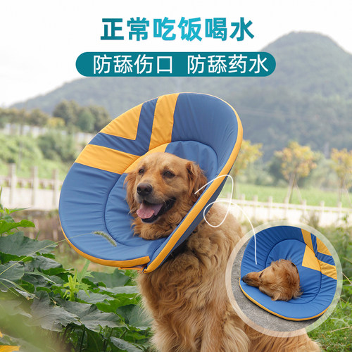 软伊丽莎白圈加深防抓头套大型犬