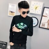 1夜光印花针织衫毛衣冬季社会小伙男半高领打底衫C301B-MY19-P50，男装针织衫/毛衣，电商C301B