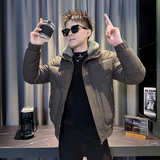 101B-MF201-P138控178可卸卸毛领冬季PU皮棉服保暖棉衣潮男外套2，男装棉衣，电商C301B