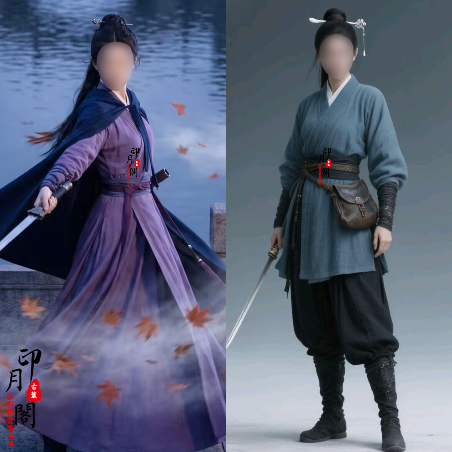 棉麻女士剑客侠客古装
