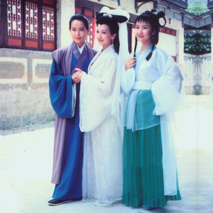 影视装白娘子传奇赵雅芝白娘子许仙法海小青同款古装仙女服书生服