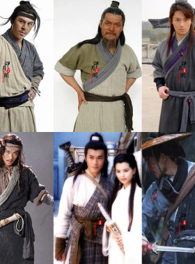 男士棉麻侠客刀客武侠古装