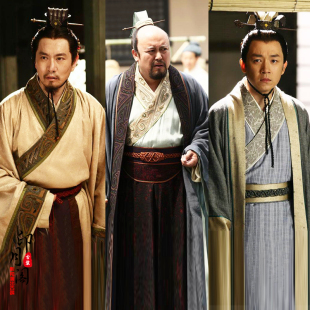 地主服棉麻群演 员外古装 影视古装 男汉服大臣服秦汉春秋战国男古装