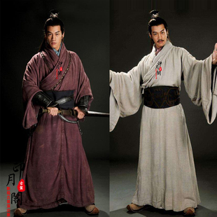 武将演出服 男汉服大臣服侠客服将军便装 影视三国演义吕布同款 古装
