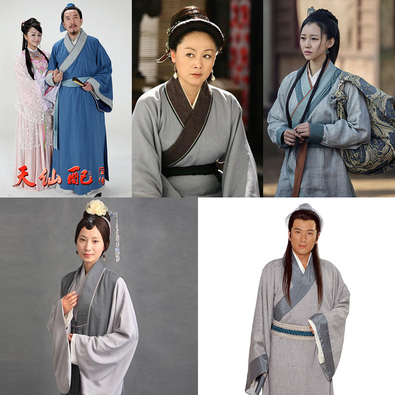 棉麻汉服老百姓七仙女影视古装