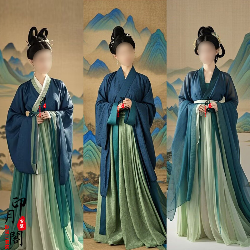 魏晋风公主妃子仙女古典舞蹈服