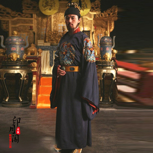 蟒袍大臣服明朝皇帝古装 明朝男王爷古装 演出服 大明风华同款 影视装