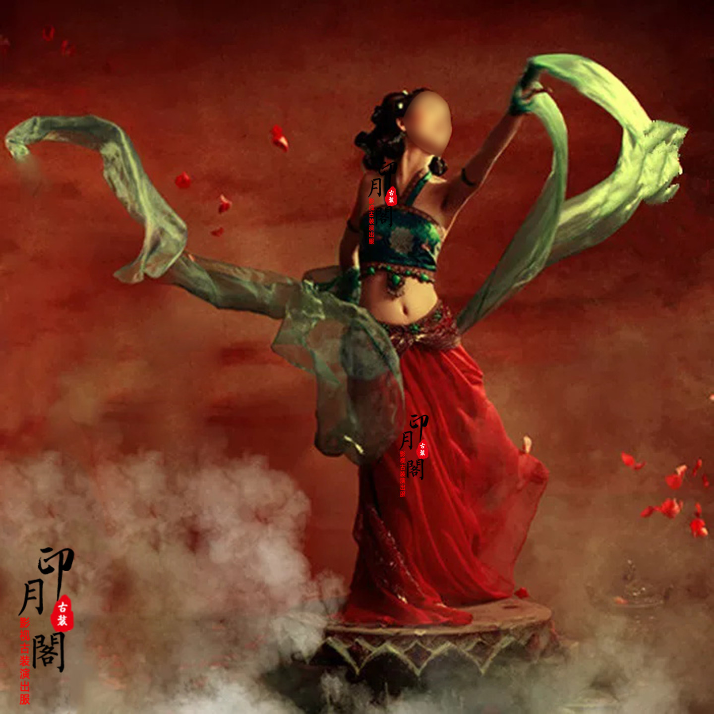 敦煌飞天舞蹈服古典舞嫦娥绮罗香