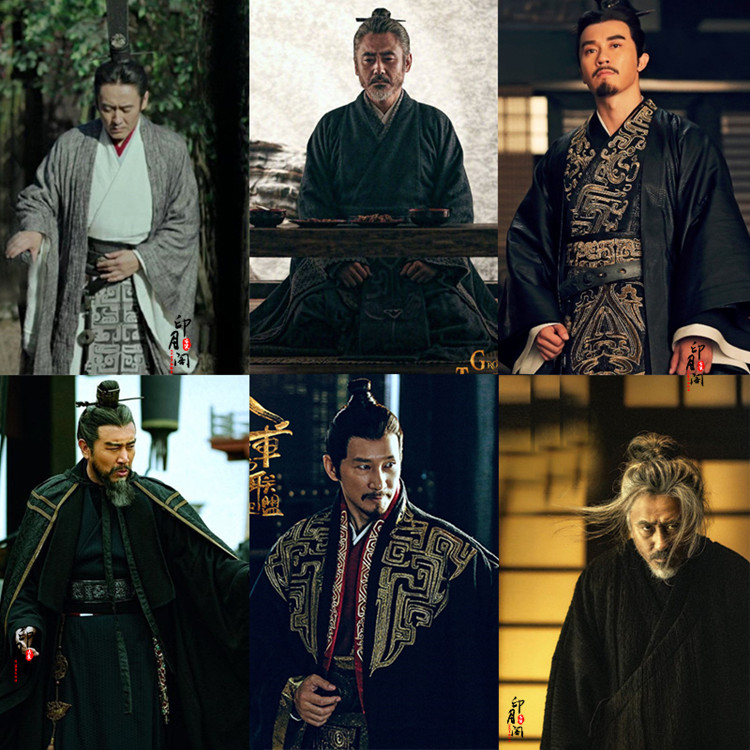 影视装军师联盟司马懿曹操同款古装棉麻男汉服大臣服将军演出服