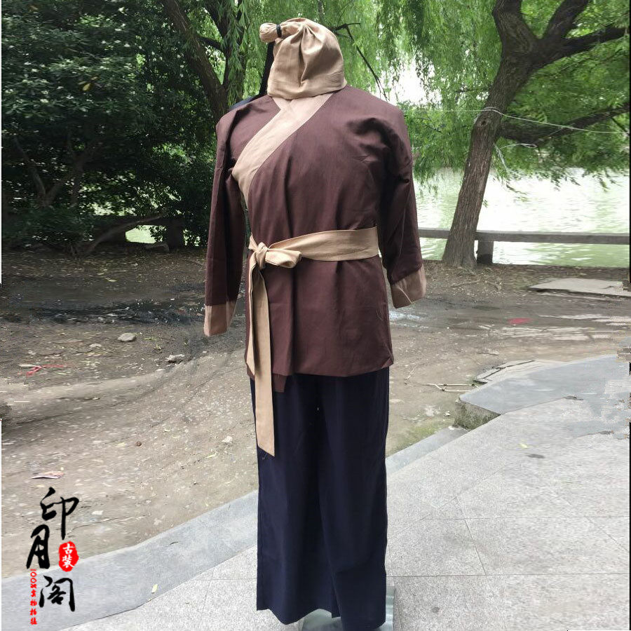 古代服务员男士服务员农夫古装