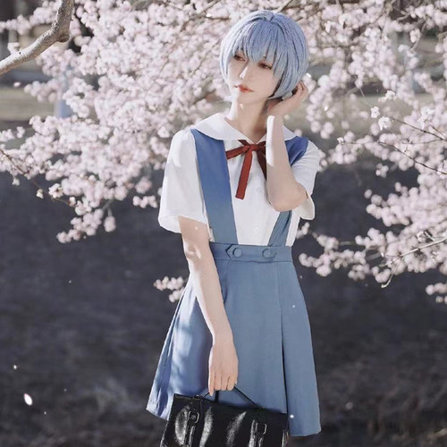 漫星辰校服现货明日香cos