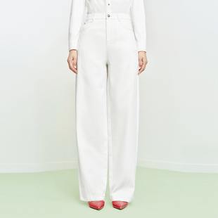 FS时尚高腰显瘦遮胯宽舒适阔腿香蕉牛仔裤26春夏新款女装J612A