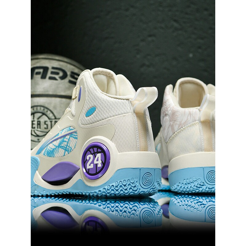 科比摩擦会响男款儿童蓝球鞋防滑缓震詹姆斯专业实战学生运动球鞋