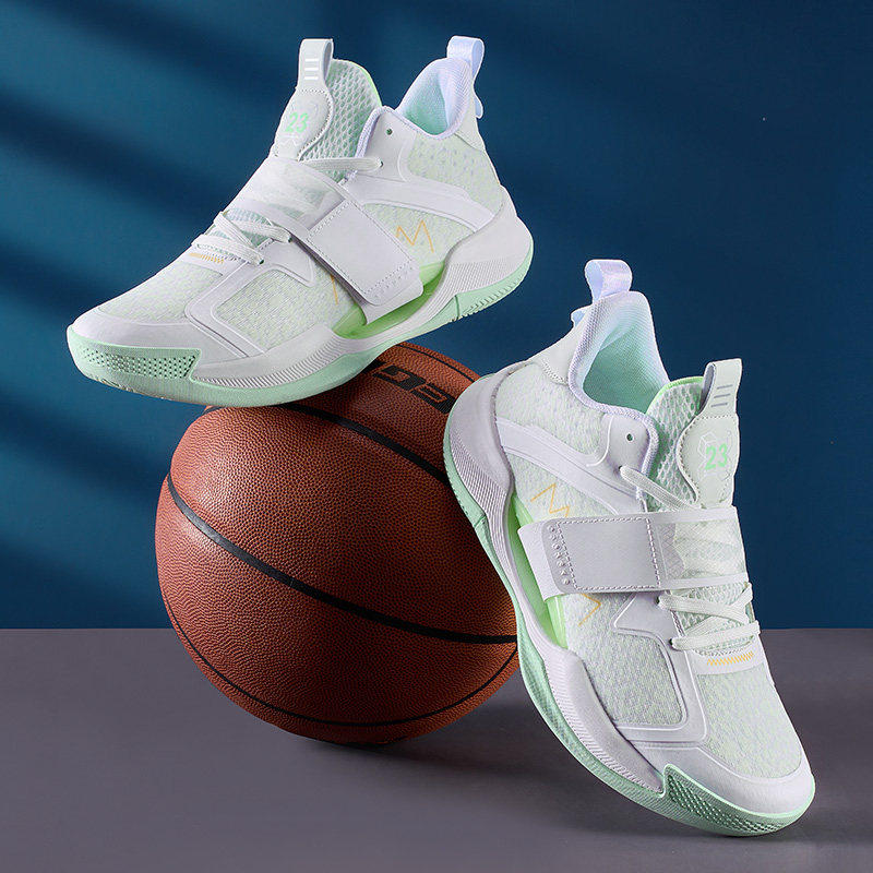 水花5代男款水泥克星篮球鞋摩擦有声音青少年运动鞋男童学生超轻2