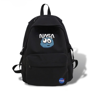 NASA美国潮牌联名双肩包女初中高中学生书包男休闲大容量电脑背包