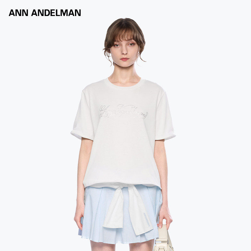 ANNDELM官方直营纯色烫