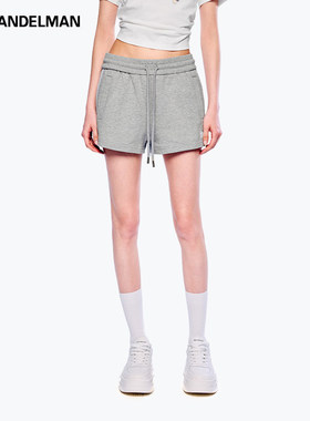 ANN ANDELMAN官方直营2025年新品灰色运动拉链衫卫衣套装休闲短裤