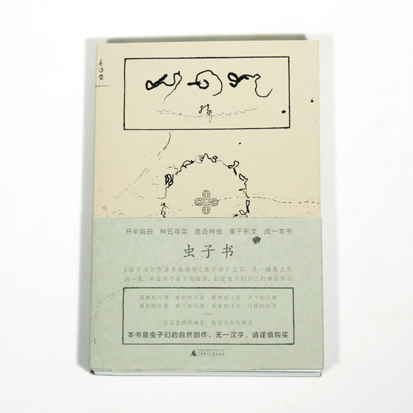 虫子书 精装蚁呓设计者朱赢椿虫字旁 设计诗 视觉画面感觉诗歌中国诗词正版畅销文学书排行榜 书 理想国