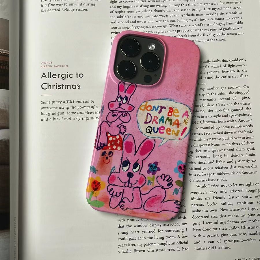 苹果16/15/14/1312亚克力ins原创