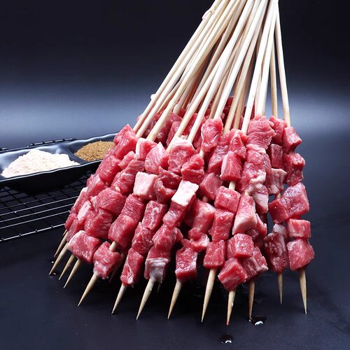 烧烤烤肉食材内蒙牛肉串半成品冷冻商用串串套餐新鲜烤串家用48串