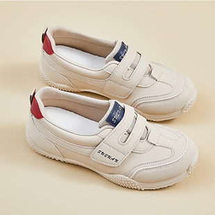 软底轻便中年妈妈鞋运动魔术贴防水休闲鞋透气久站不累脚女健步鞋