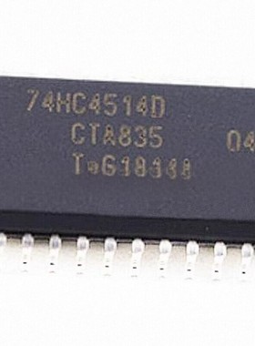 74HC4514D 74HC4514 信号分离器与输入锁存器 SOP24 原装进口贴片