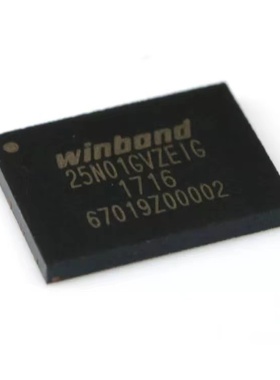 全新原装 贴片 W25N01GVZEIG WSON-8 FLASH 1Gb 存储器IC芯片