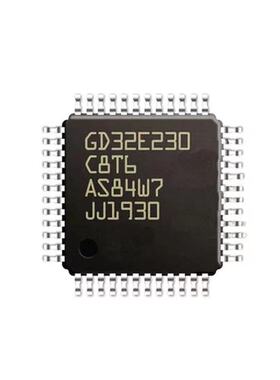 全新原装 GD32E230C8T6 LQFP-48 单片机 GD/兆易 32位微控制器
