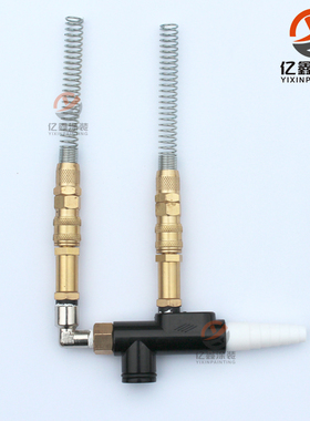 金马老款PG1粉泵 吸粉器 粉末发射器静电喷枪喷涂机粉桶三通配件