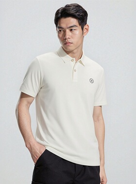 李宁韦德T恤男子2026夏季防晒速干凉爽冰感舒适短袖POLO衫APLW093