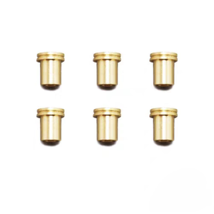 自制四驱车配件T型铜管 单矛尾T管 POM导轮铜轴 齿轮抵抗管